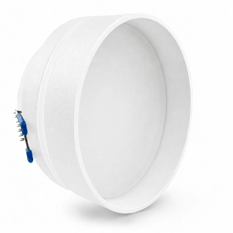 LED Schattenstrahler weiß rund Glas Einbaustrahler Aufbauoptik Lochmaß Ø68-75mm GU5.3 MR16 12V