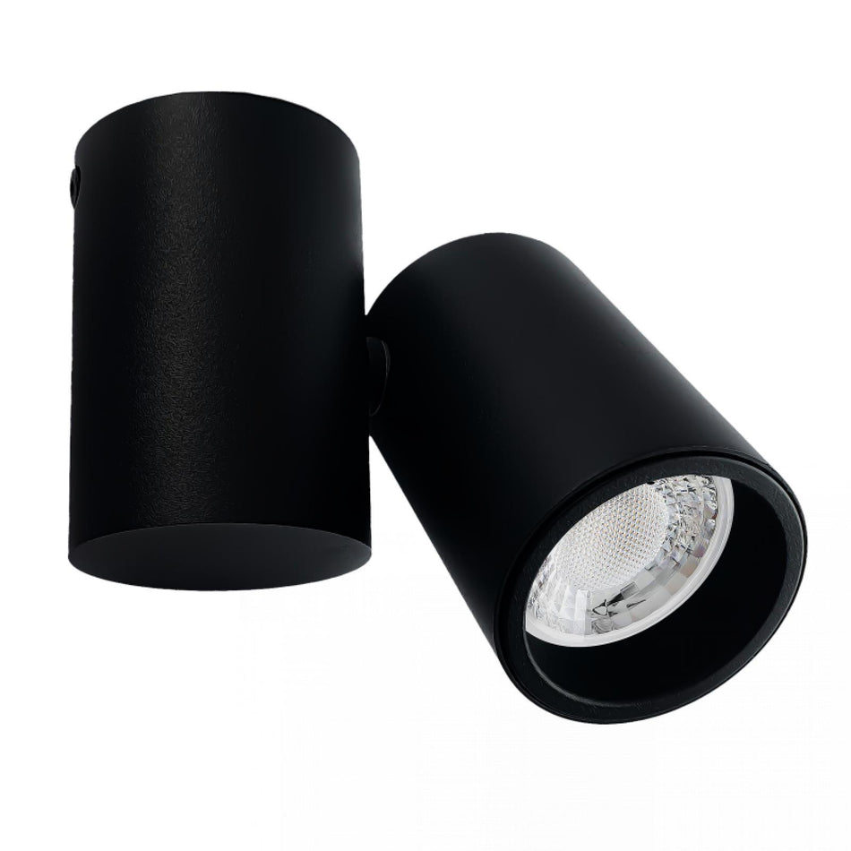 LED Deckenspot 1-flammig schwenkbar Deckenstrahler schwarz
